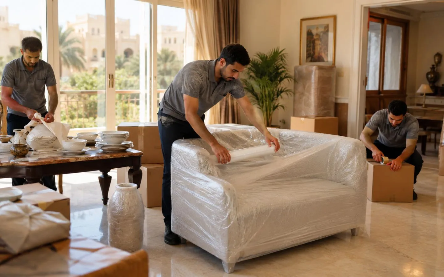 تغليف اثاث بالقاهرة قبل النقل